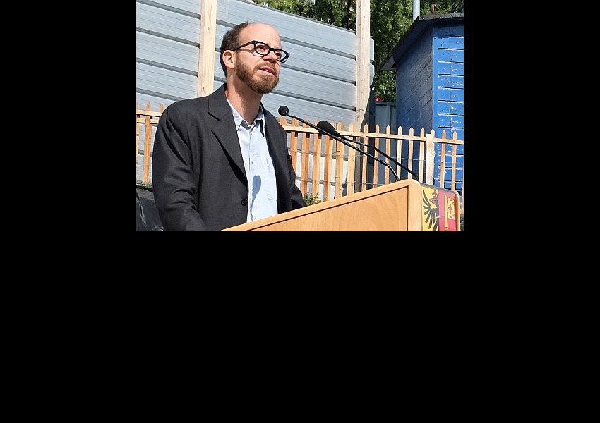 22.09.2016 Pose 1ère pierre Henri-Golay : Jean-Paul Jaccaud Architecte