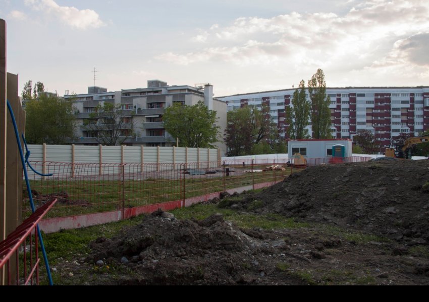 Mai 2016 Chantier secteur L Future école de Vernier