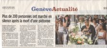 Tribune de Genève le 30 juin 2008