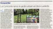 La Concorde lance le jardin urbain en libre-cueillette
